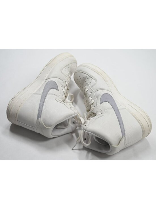 Nike x 1017 ALYX 9SM Air Force 1 High Sneakers CQ4018-104 in White Wolf Grey main image 7